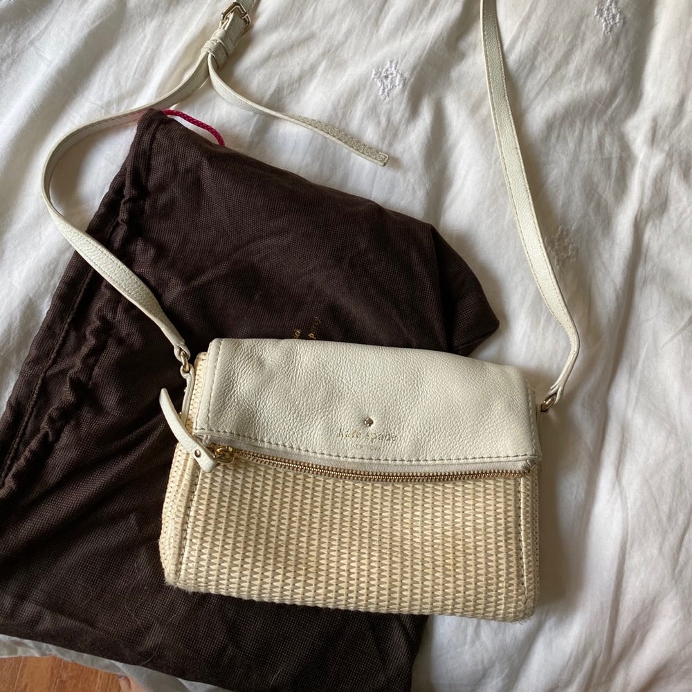 Kate Spade Woven Crossbody Bag